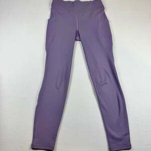 Lululemon Fast and Free High-Rise Tight 25"  Brushed Nulux Size 10 Lavender